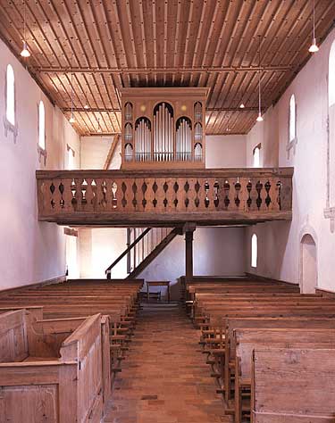 bergkirche büsingen - orgelbau wegscheider dresden