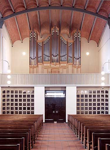 st.johannes evangelist oberhausen - orgelbau hey ostheim